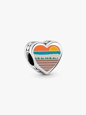 PandoraDelaware Heart Charm